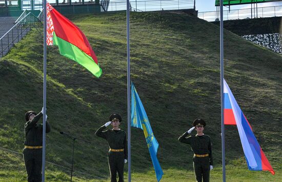 Belarus Russia Military Drills Opening
