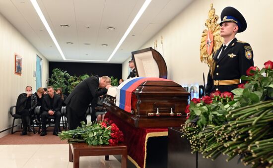 Russia Putin Mishustin Zinichev Farewell