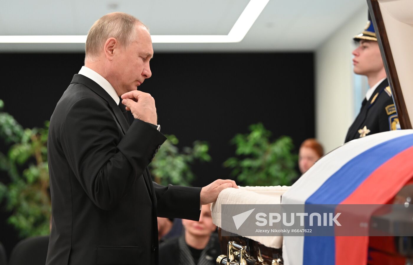 Russia Putin Mishustin Zinichev Farewell