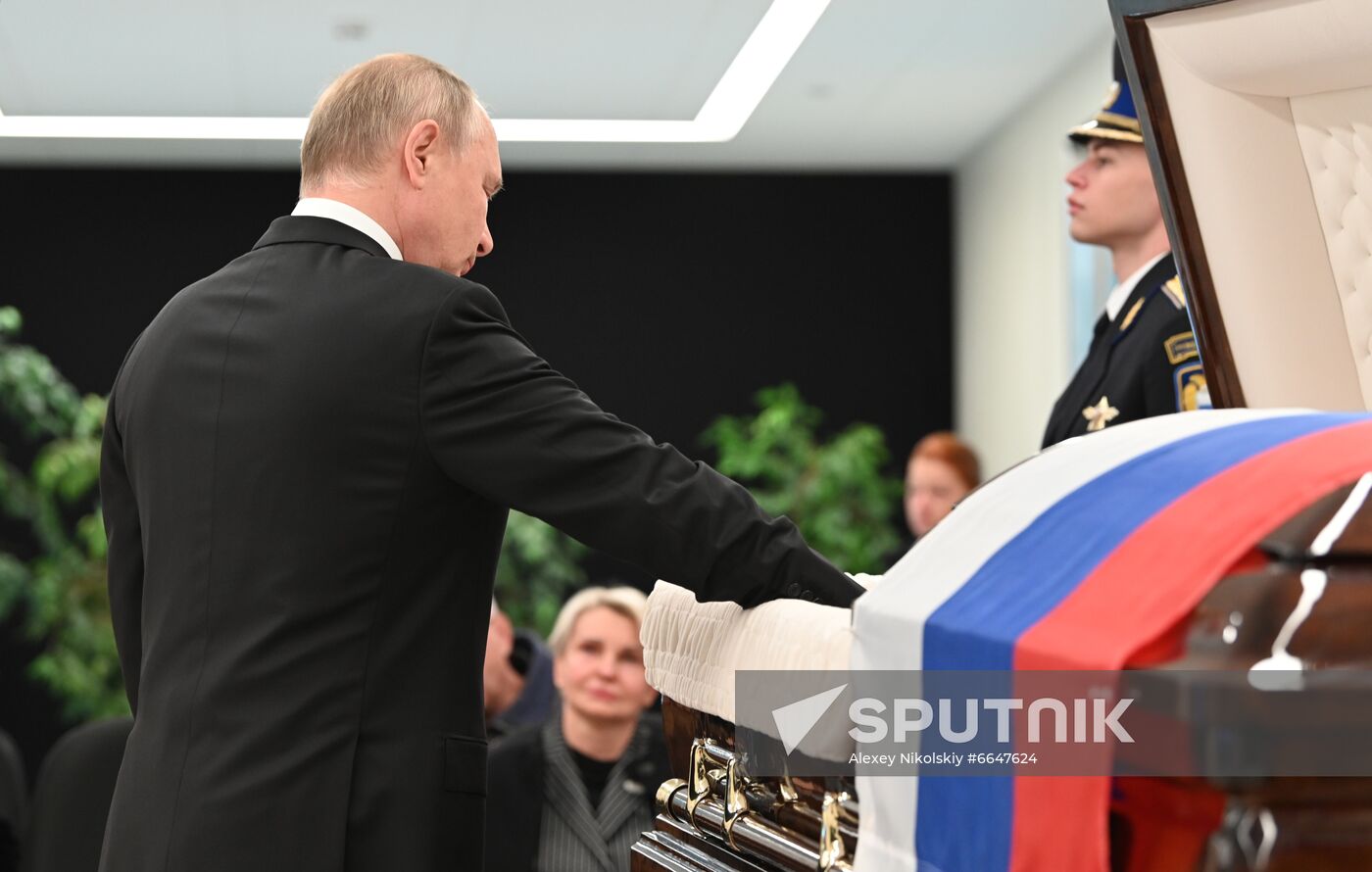 Russia Putin Mishustin Zinichev Farewell