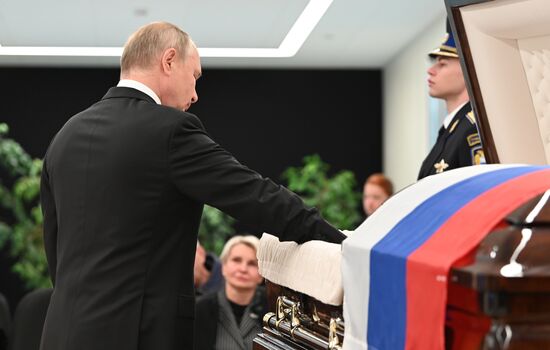 Russia Putin Mishustin Zinichev Farewell