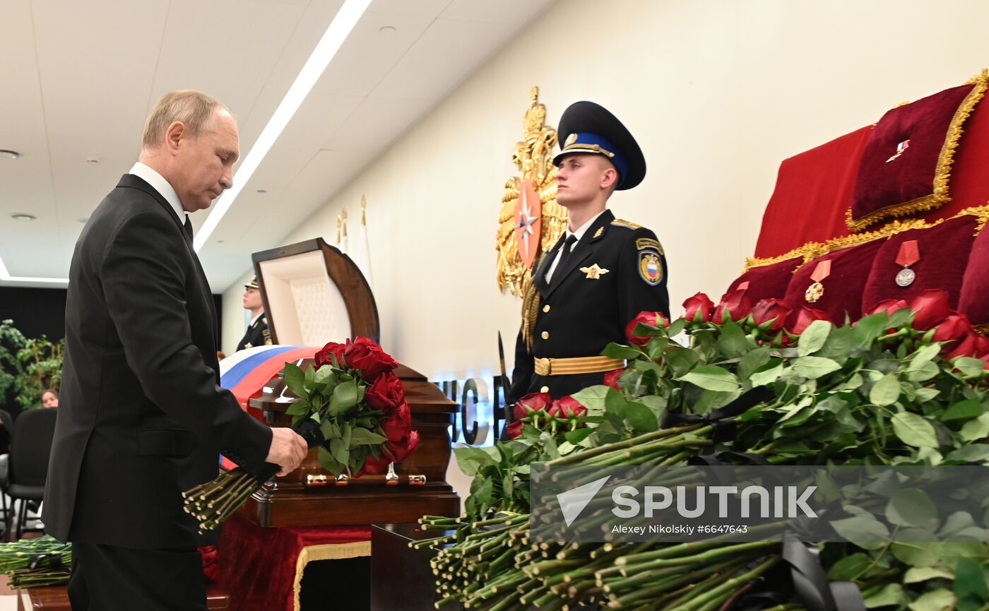Russia Putin Mishustin Zinichev Farewell
