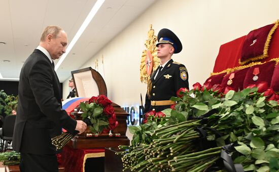 Russia Putin Mishustin Zinichev Farewell