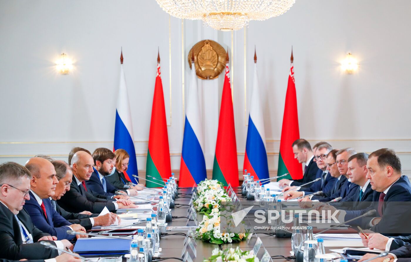 Belarus Mishustin Union State Council