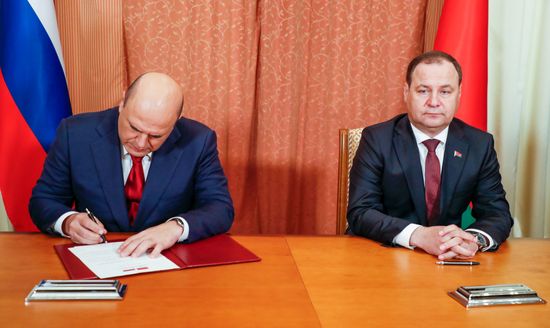 Belarus Mishustin Union State Council