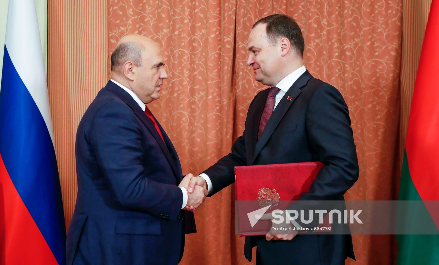 Belarus Mishustin Union State Council