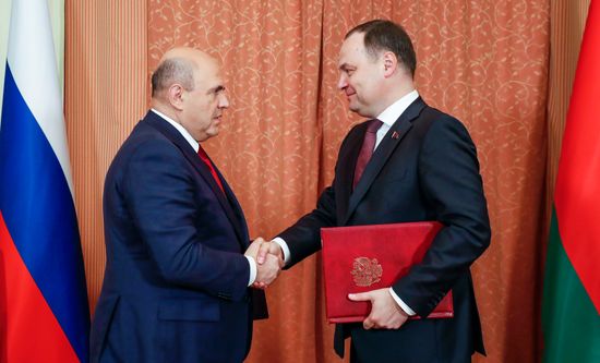 Belarus Mishustin Union State Council