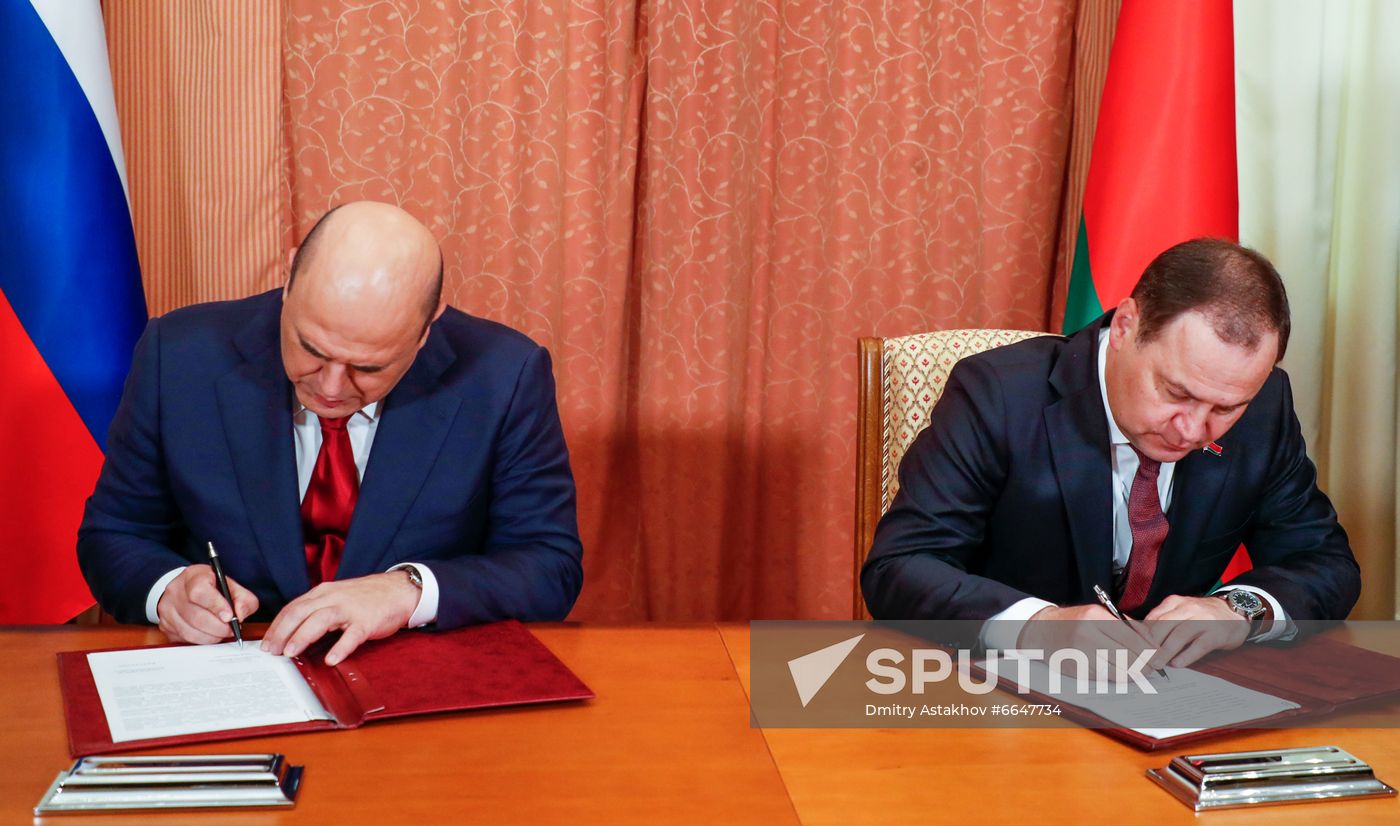 Belarus Mishustin Union State Council