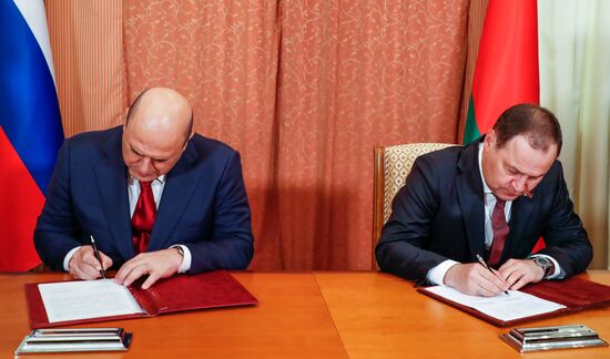 Belarus Mishustin Union State Council