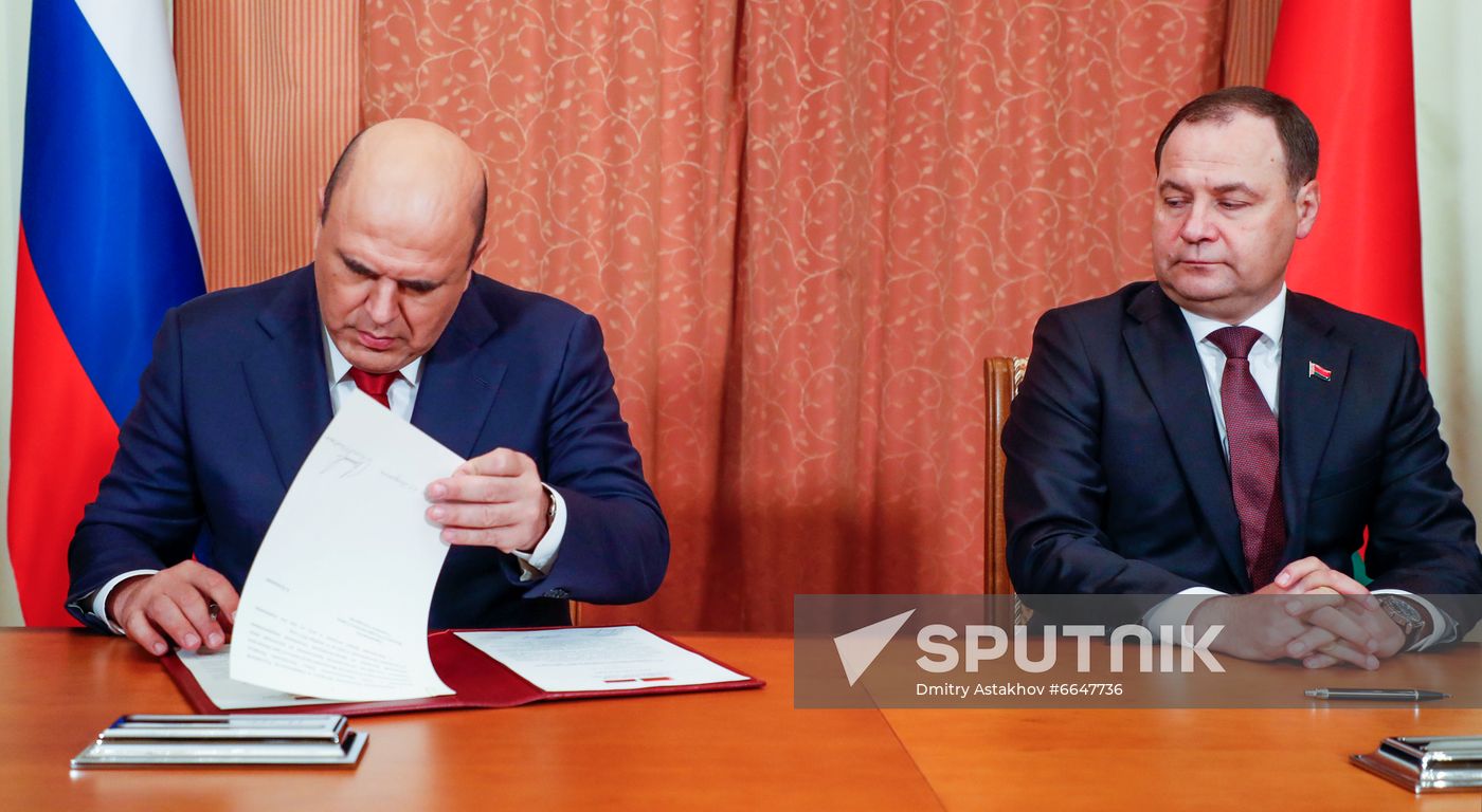 Belarus Mishustin Union State Council
