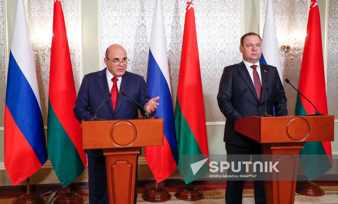 Belarus Mishustin Union State Council