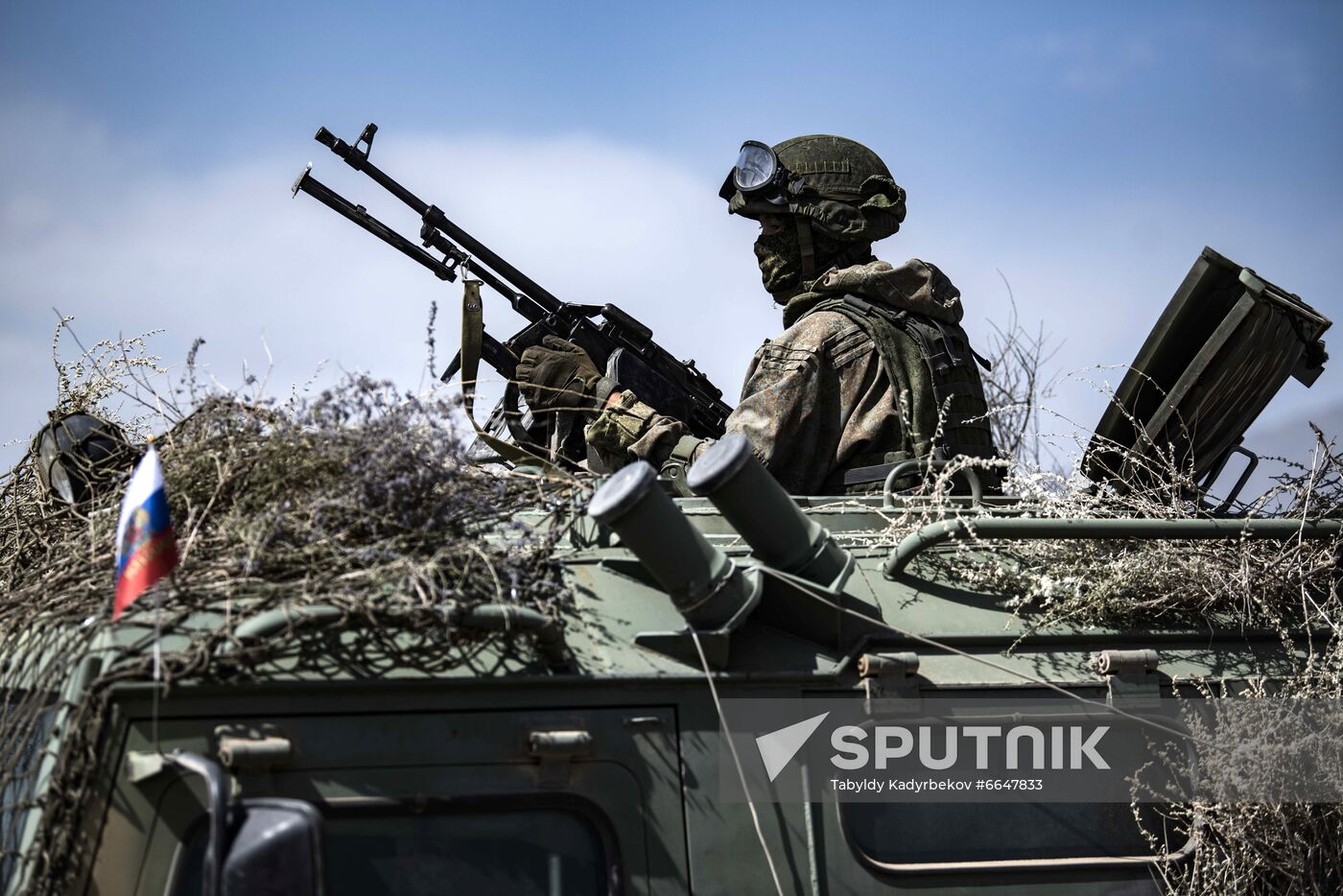 Kyrgyzstan CSTO Military Drills