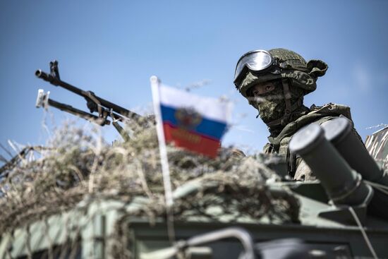 Kyrgyzstan CSTO Military Drills