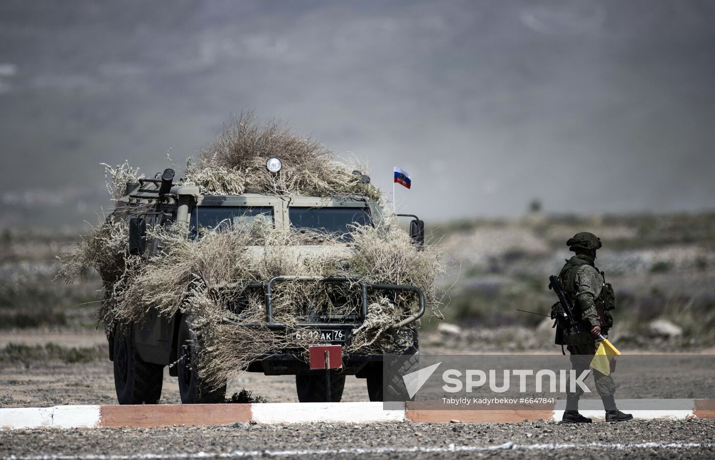 Kyrgyzstan CSTO Military Drills