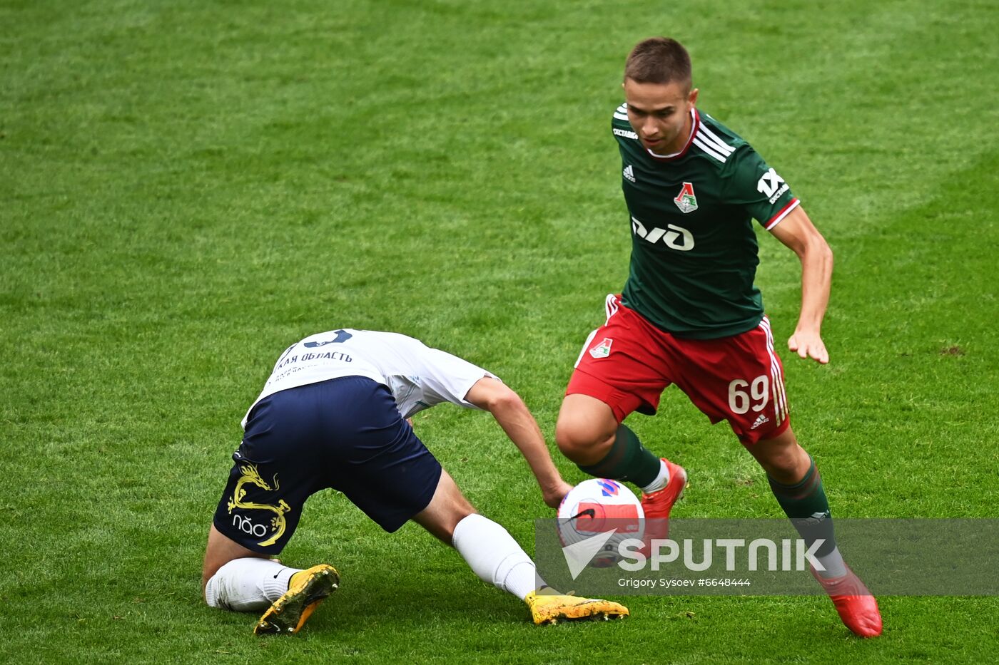 Russia Soccer Premier-League Lokomotiv - Krylia Sovetov