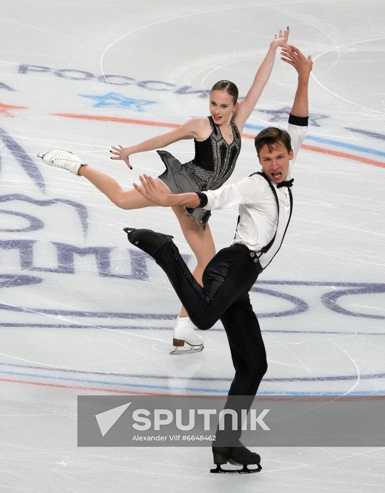 Russia Figure Skating Test Skates Pairs
