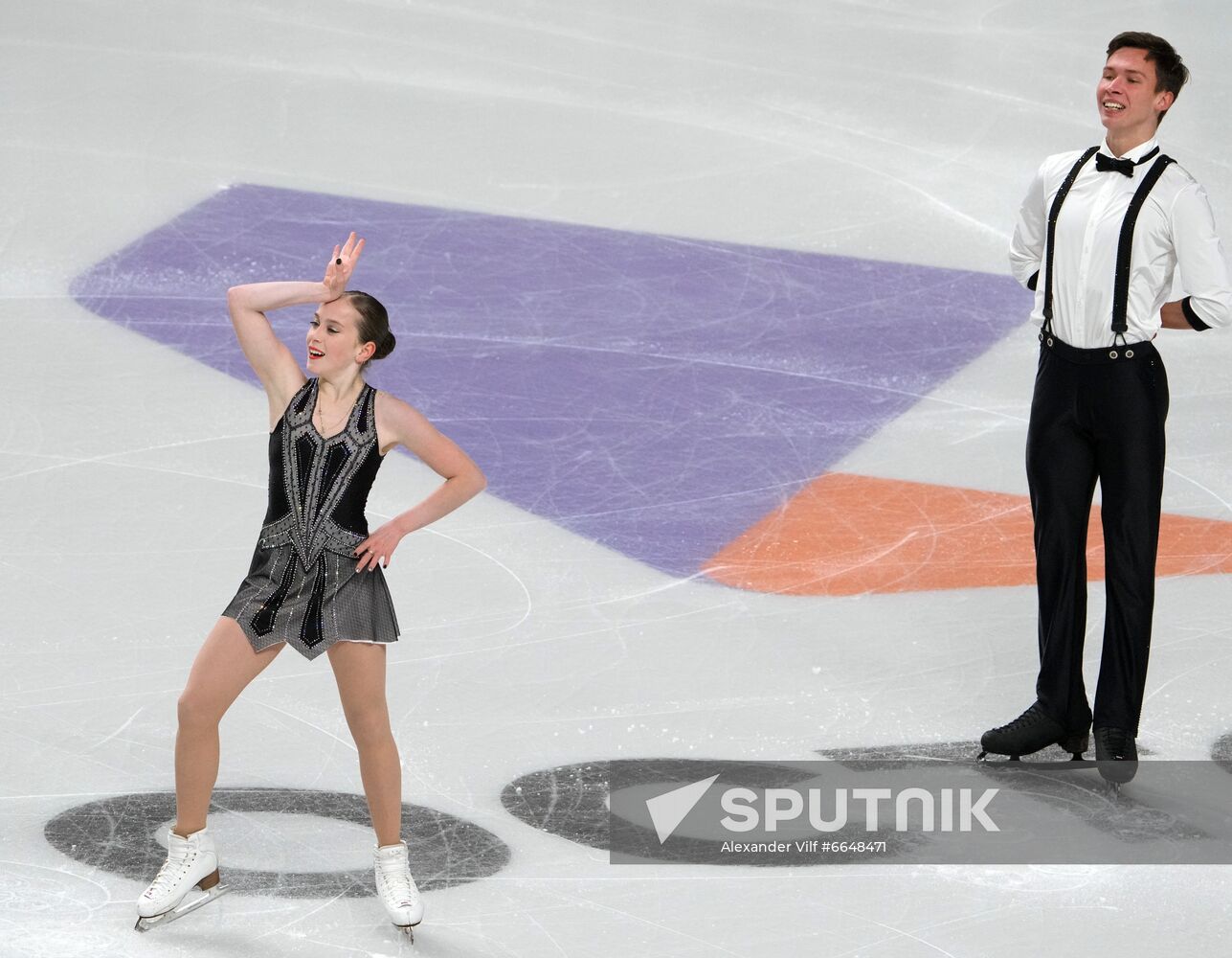 Russia Figure Skating Test Skates Pairs