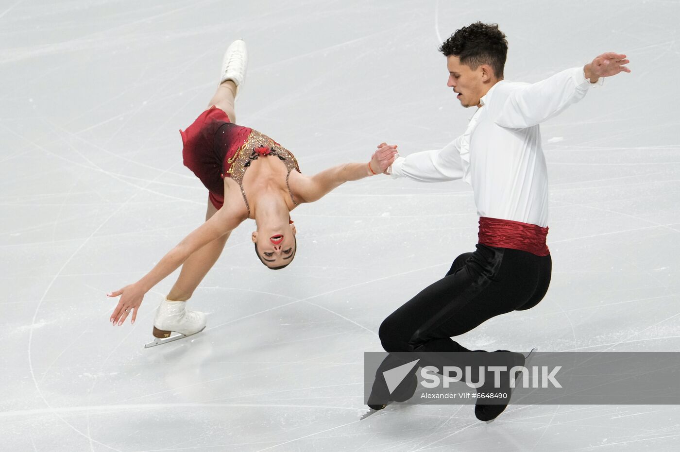 Russia Figure Skating Test Skates Pairs