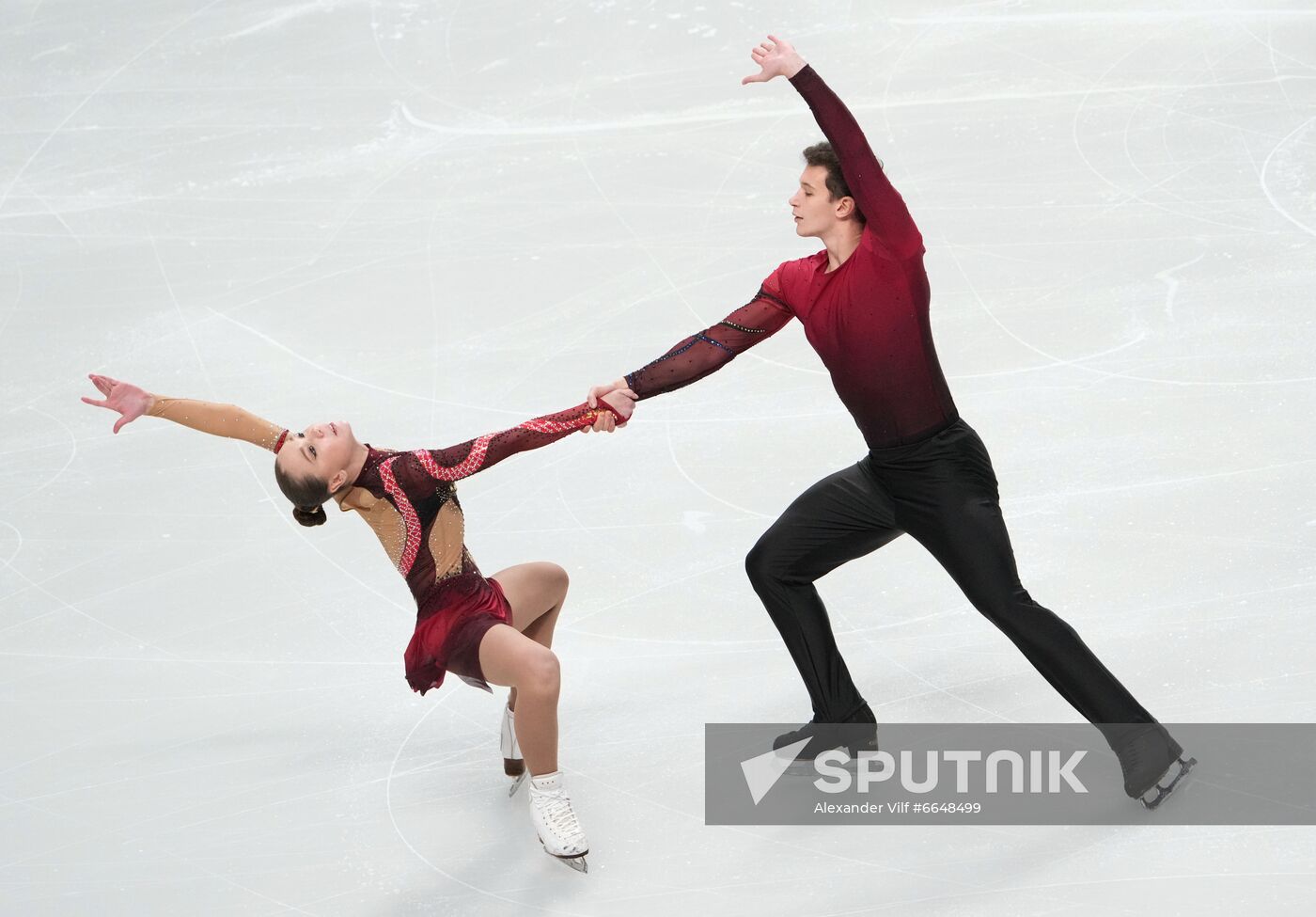 Russia Figure Skating Test Skates Pairs