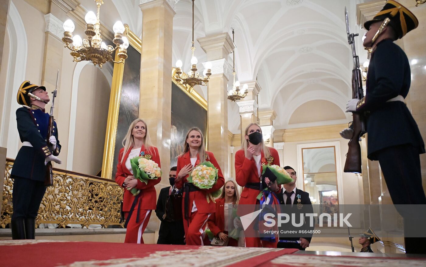 Russia Putin Russia Olympics 2020 Medalists