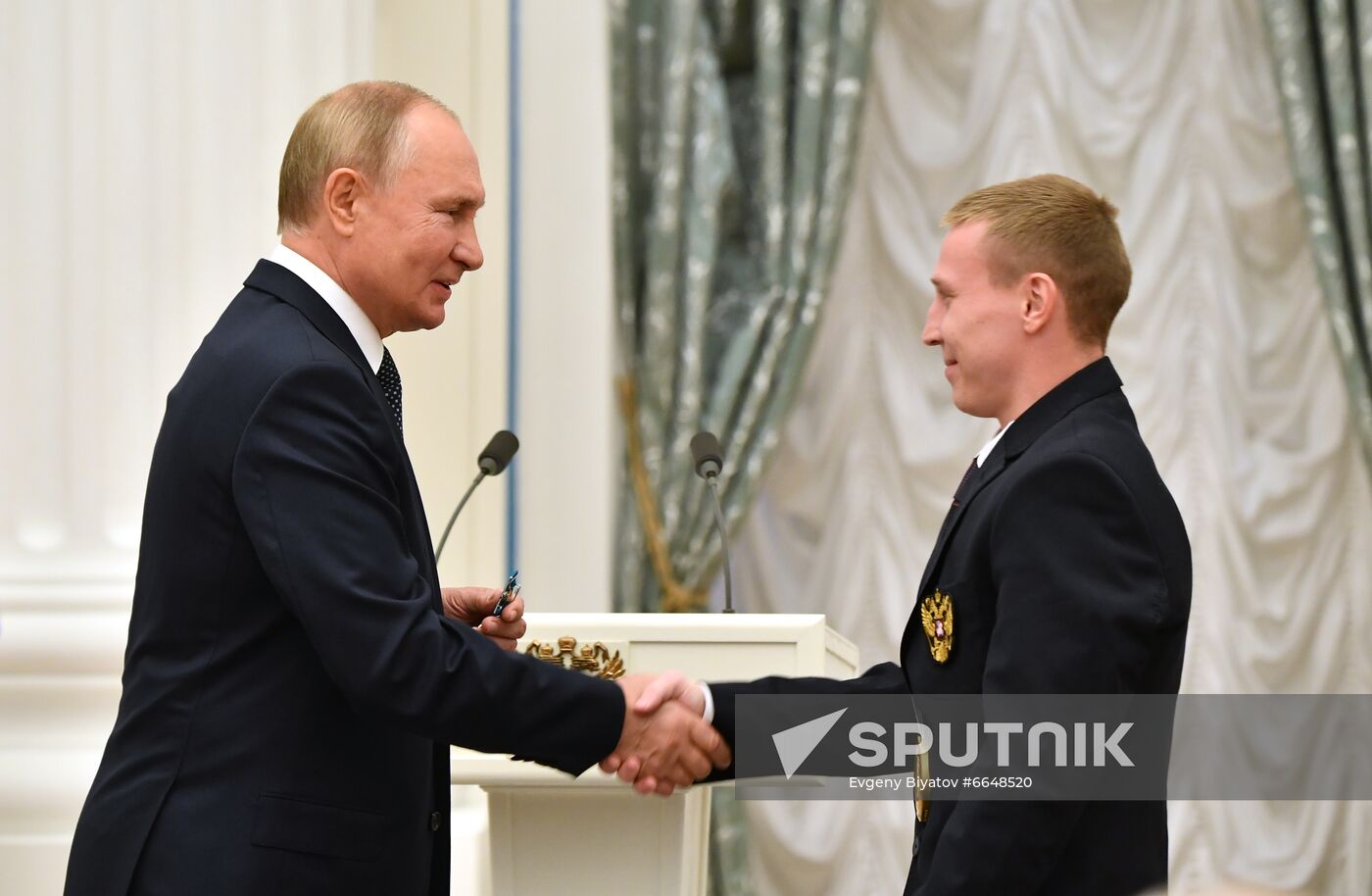 Russia Putin Russia Olympics 2020 Medalists