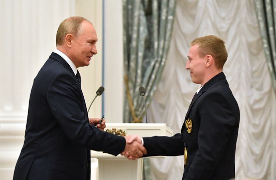 Russia Putin Russia Olympics 2020 Medalists