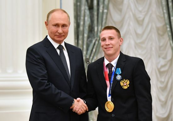 Russia Putin Russia Olympics 2020 Medalists