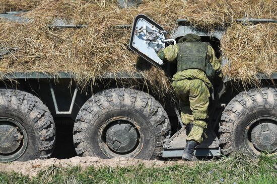Russia Belarus Military Drills