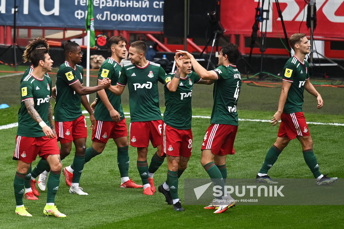 Russia Soccer Premier-League Lokomotiv - Krylia Sovetov