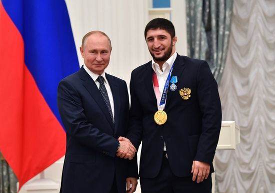 Russia Putin Russia Olympics 2020 Medalists