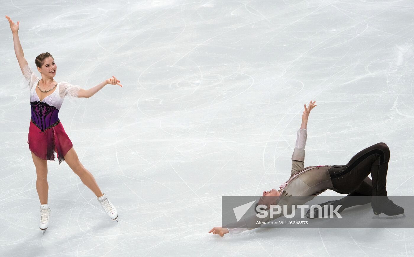 Russia Figure Skating Test Skates Pairs