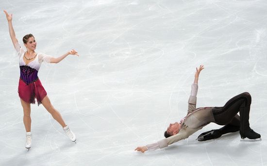 Russia Figure Skating Test Skates Pairs