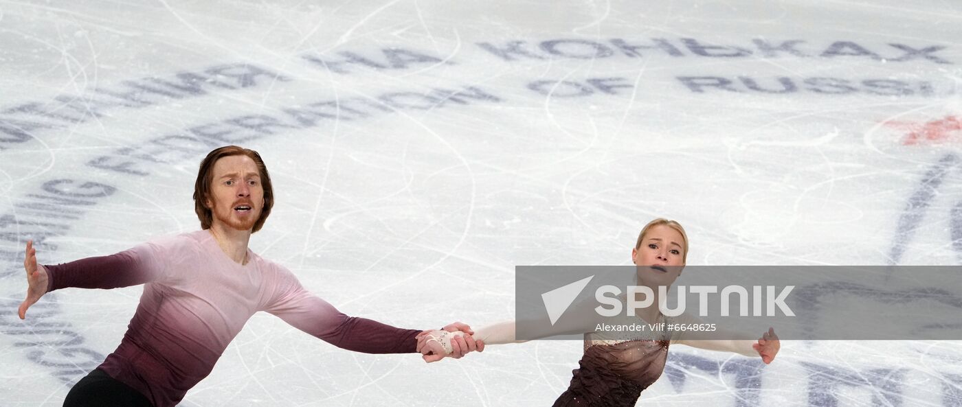 Russia Figure Skating Test Skates Pairs