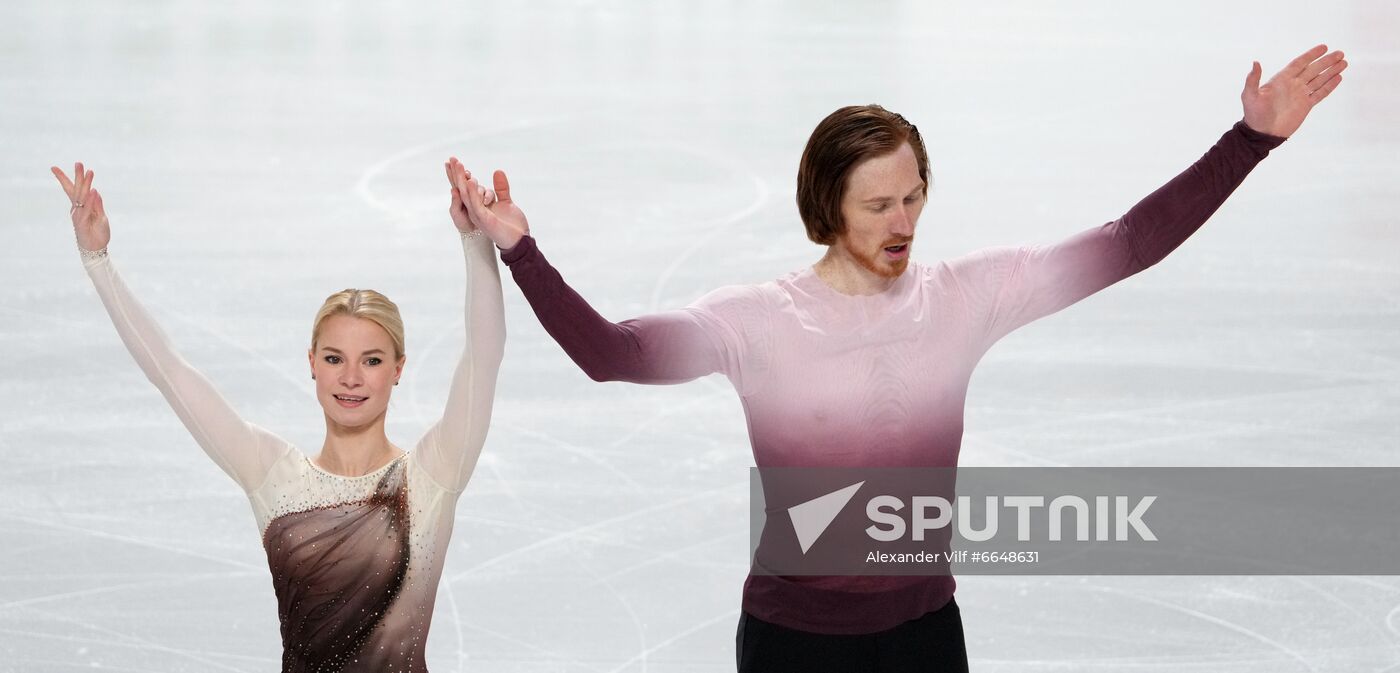 Russia Figure Skating Test Skates Pairs