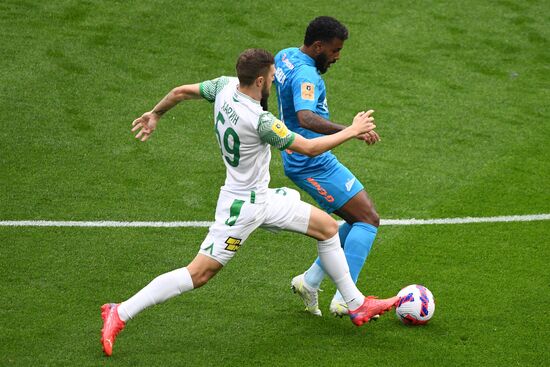 Russia Soccer Premier-League Zenit - Akhmat