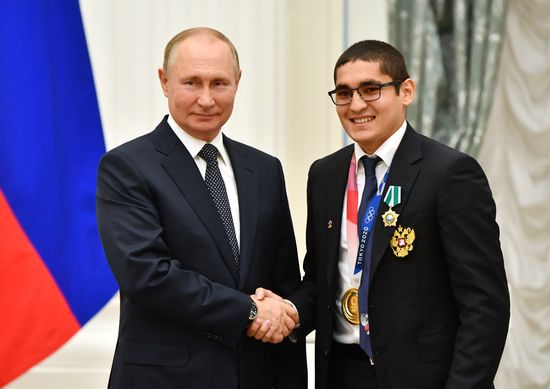 Russia Putin Russia Olympics 2020 Medalists