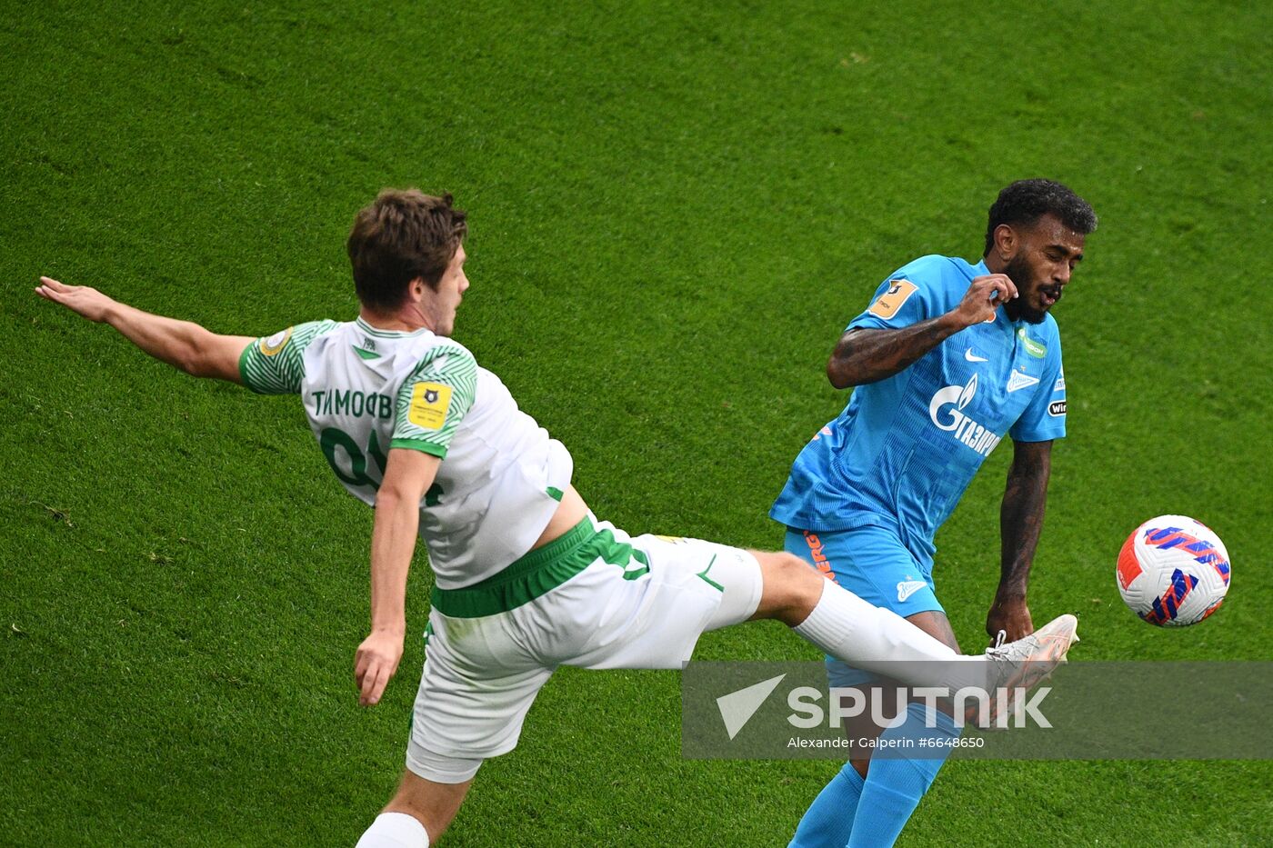 Russia Soccer Premier-League Zenit - Akhmat