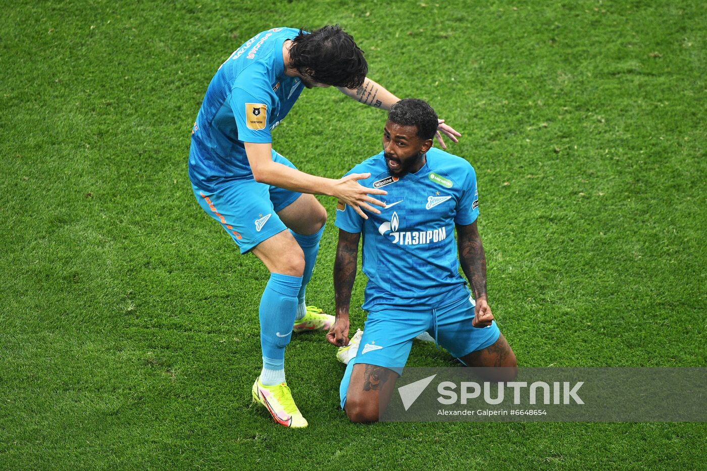 Russia Soccer Premier-League Zenit - Akhmat