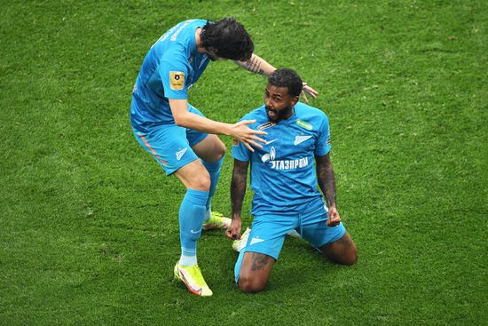 Russia Soccer Premier-League Zenit - Akhmat