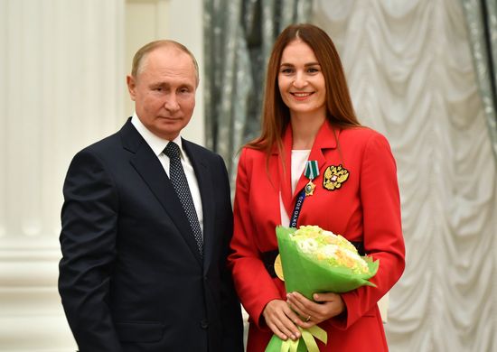 Russia Putin Russia Olympics 2020 Medalists