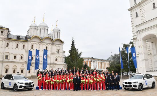 Russia Medvedev Olympics 2020 Medalists