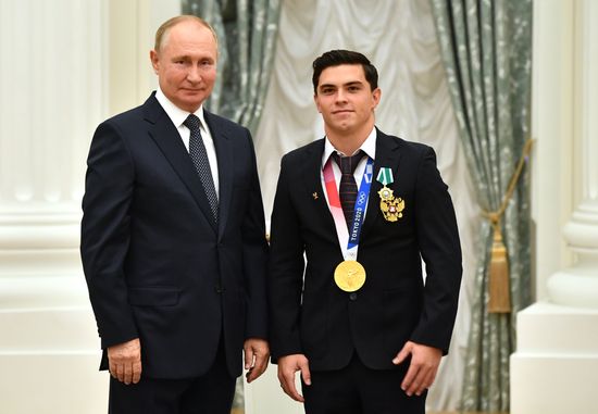 Russia Putin Russia Olympics 2020 Medalists