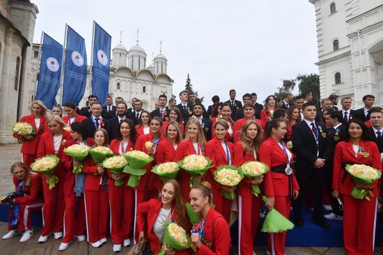 Russia Medvedev Olympics 2020 Medalists