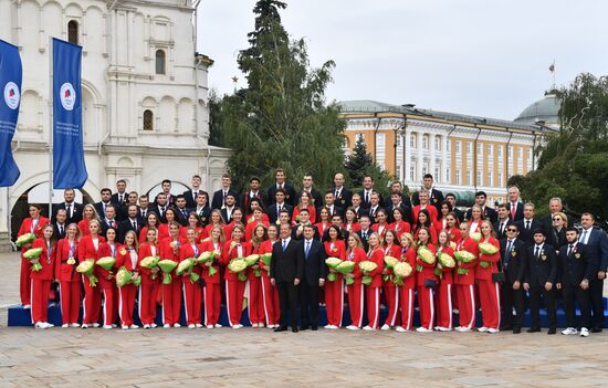 Russia Medvedev Olympics 2020 Medalists