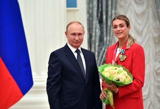 Russia Putin Russia Olympics 2020 Medalists