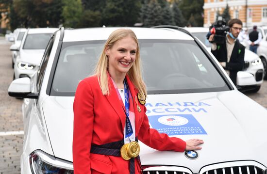 Russia Medvedev Olympics 2020 Medalists