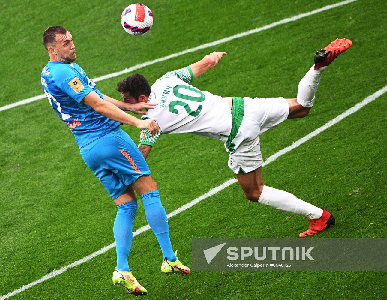 Russia Soccer Premier-League Zenit - Akhmat