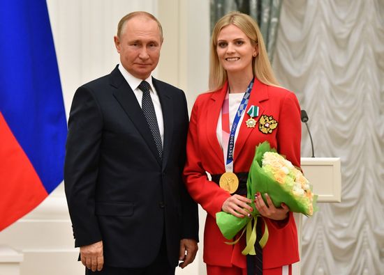 Russia Putin Russia Olympics 2020 Medalists