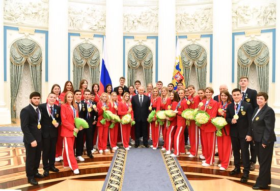 Russia Putin Russia Olympics 2020 Medalists