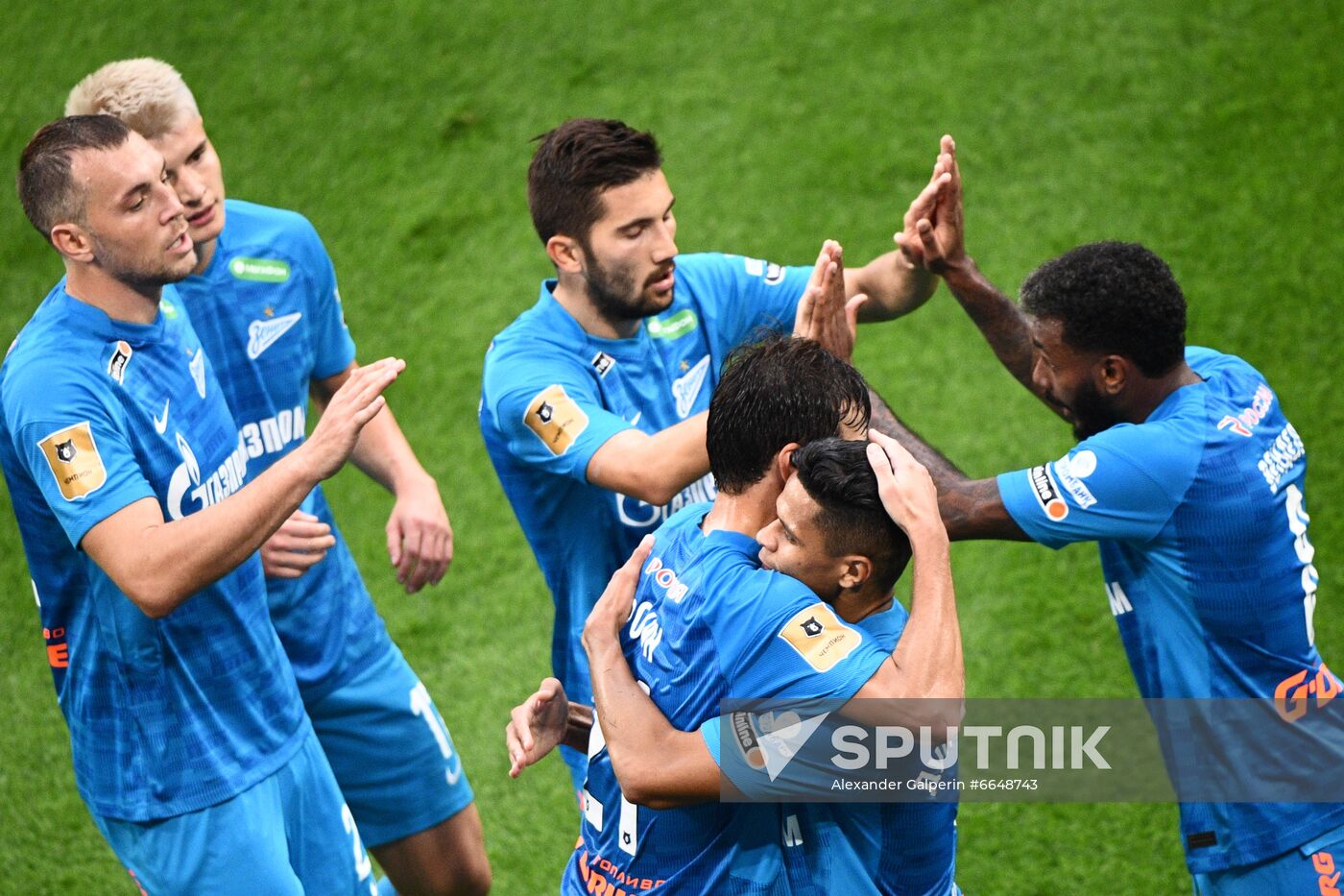 Russia Soccer Premier-League Zenit - Akhmat